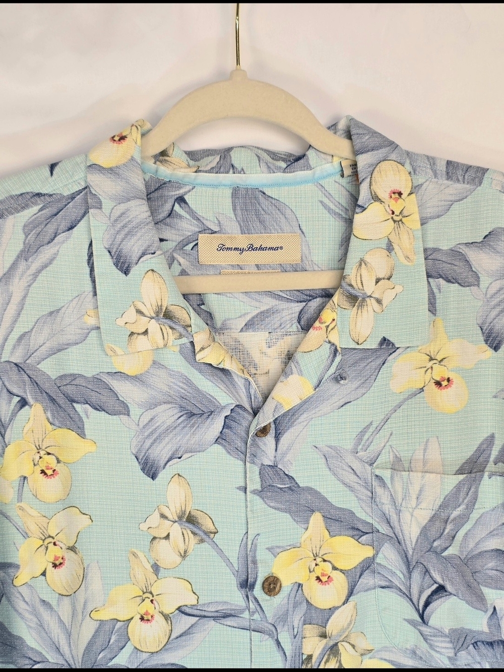 Tommy Bahama Mens Silk Tropical Hawaiian Summer Vibe Short Sleeve Shirt Size XXL - Picture 3 of 7